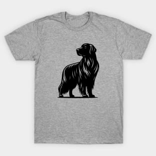 Flat Coat Retriever Dog T-Shirt